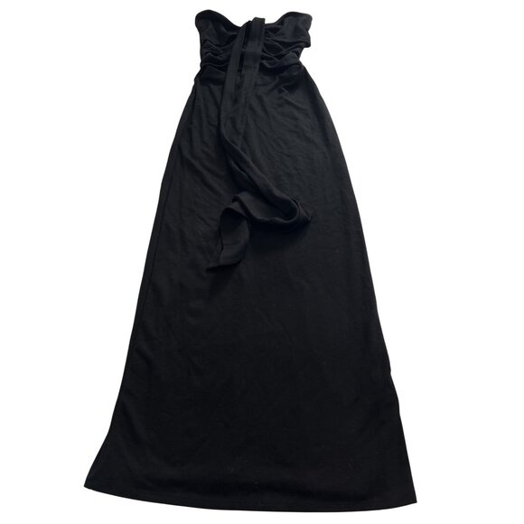 Vici Best Revenge Halter Cutout Maxi Dress in Black - Picture 1 of 6